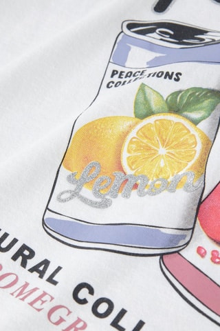 T-shirt relaxed en coton biologique  -  Blanc - Name It