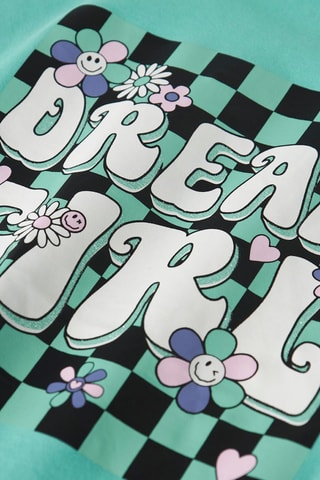 T-shirt loose en coton biologique  -  Turquoise - Name It