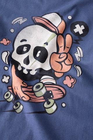 T-shirt regular en coton biologique  -  Indigo - Name It