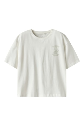 T-shirt en coton biologique - Blanc - Name It