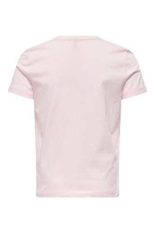 T-shirt en coton biologique - Rose - Kids Only Girl