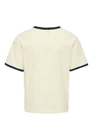 T-shirt en coton biologique - Ecru - Kids Only Girl