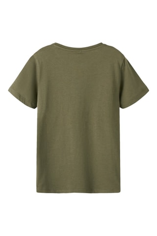 T-shirt en coton biologique - Kaki - Name It