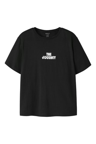 T-shirt en coton biologique - Noir - Name It