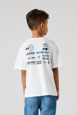 T-shirt en coton biologique - Blanc - Name It