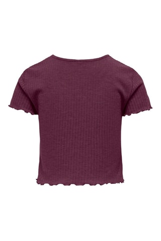 T-shirt - Bordeaux - Kids Only Girl