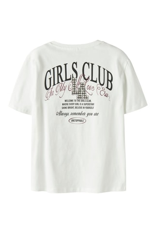 T-shirt en coton biologique - Blanc - Name It