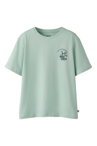 T-shirt en coton biologique - Vert clair - Name It
