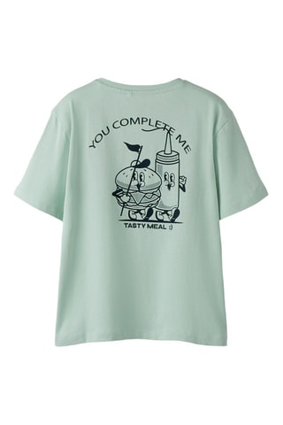 T-shirt en coton biologique - Vert clair - Name It