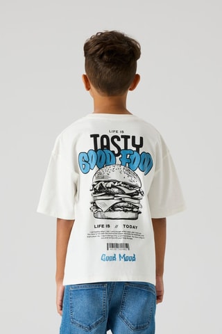 T-shirt en coton biologique - Blanc - Name It