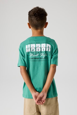 T-shirt en coton biologique - Vert - Name It