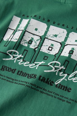 T-shirt en coton biologique - Vert - Name It