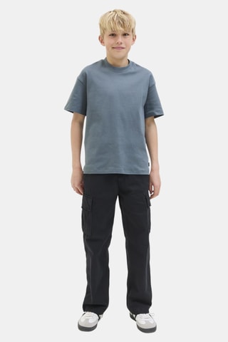 T-shirt en coton biologique - Bleu cobalt - Jack&Jones Junior