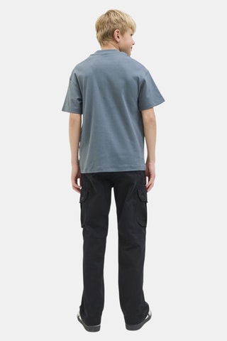 T-shirt en coton biologique - Bleu cobalt - Jack&Jones Junior