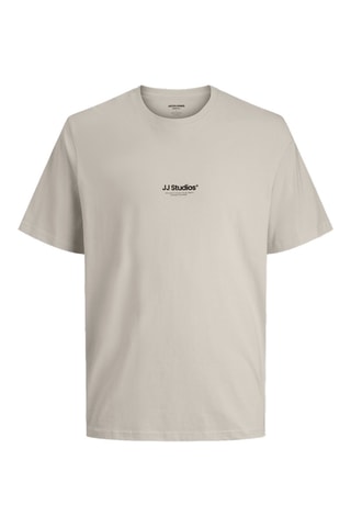 T-shirt en coton biologique - Beige - Jack&Jones Junior