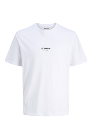 T-shirt en coton biologique - Blanc - Jack&Jones Junior