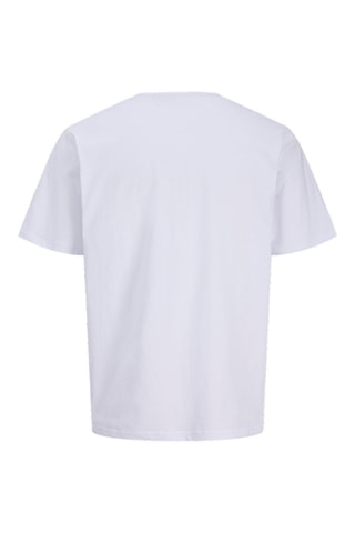 T-shirt en coton biologique - Blanc - Jack&Jones Junior