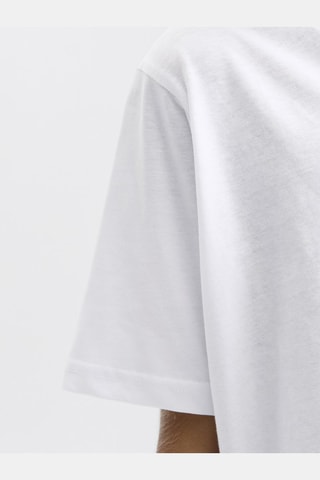 T-shirt en coton biologique - Blanc - Jack&Jones Junior