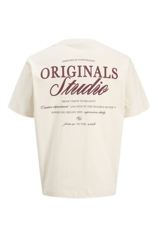 T-shirt - Blanc - Jack&Jones Junior