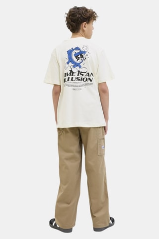 T-shirt - Blanc - Jack&Jones Junior