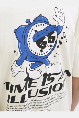 T-shirt - Blanc - Jack&Jones Junior