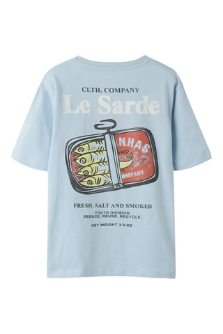 T-shirt en coton biologique - Ciel - Name It