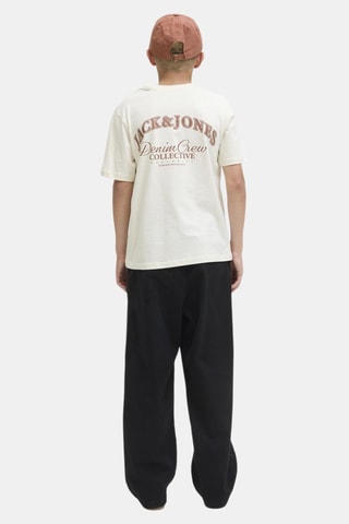 T-shirt relaxed  - Jack&Jones -  Ecru