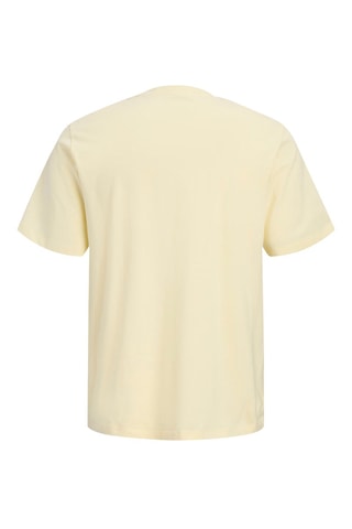 T-shirt regular en coton biologique  - Jack&Jones -  Jaune