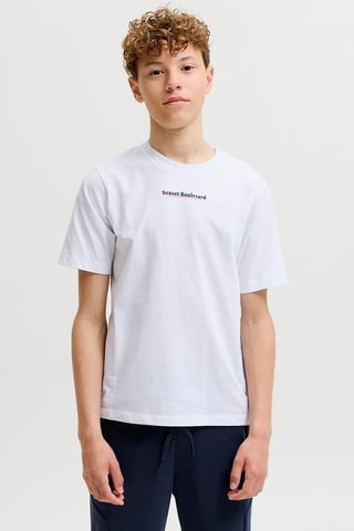 T-shirt relaxed  - Jack&Jones -  Blanc
