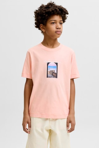 T-shirt relaxed  - Jack&Jones -  Saumon