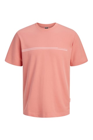 T-shirt relaxed  - Jack&Jones -  Corail