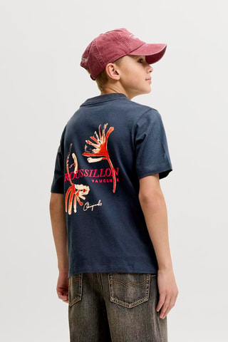 T-shirt relaxed  - Jack&Jones -  Bleu marine