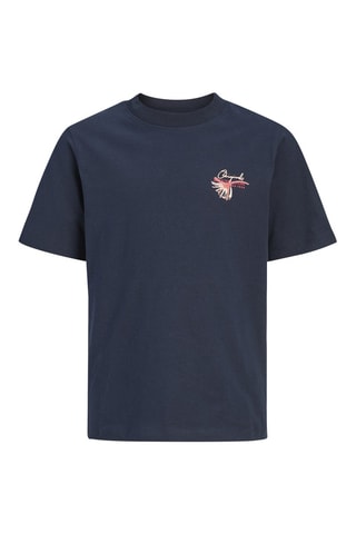T-shirt relaxed  - Jack&Jones -  Bleu marine