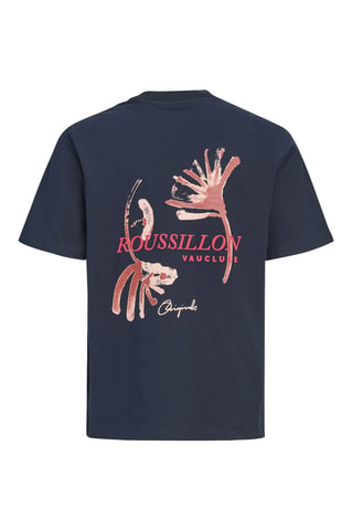 T-shirt relaxed  - Jack&Jones -  Bleu marine