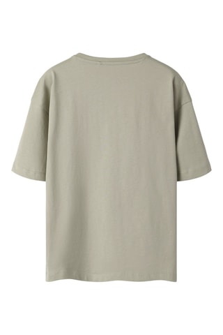 T-shirt en coton biologique - Gris - Name It