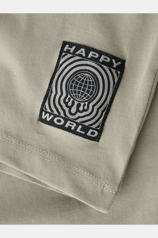 T-shirt en coton biologique - Gris - Name It