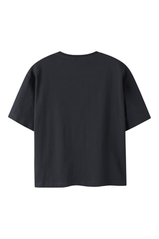 T-shirt en coton biologique - Anthracite - Name It