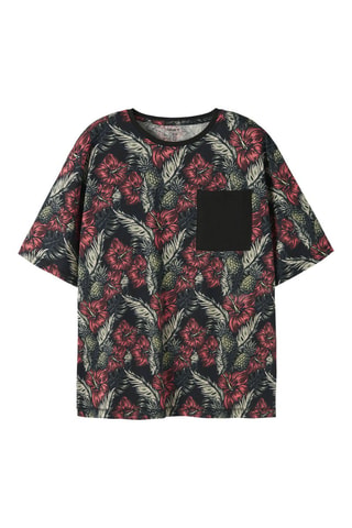 T-shirt en coton biologique - Noir - Name It