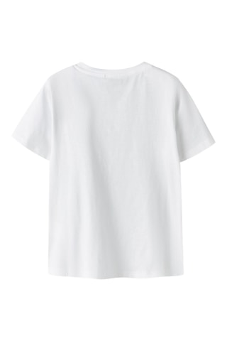T-shirt en coton biologique - Blanc - Name It