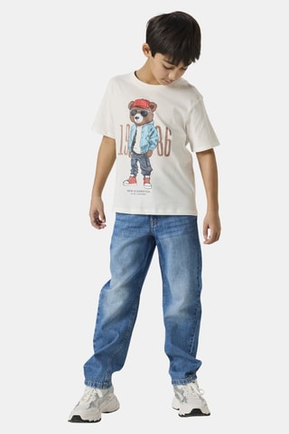 T-shirt en coton biologique - Blanc - Name It