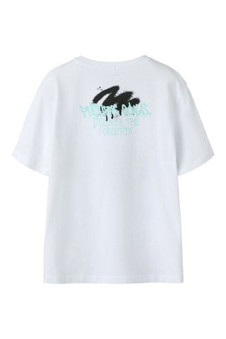 T-shirt en coton biologique - Blanc - Name It