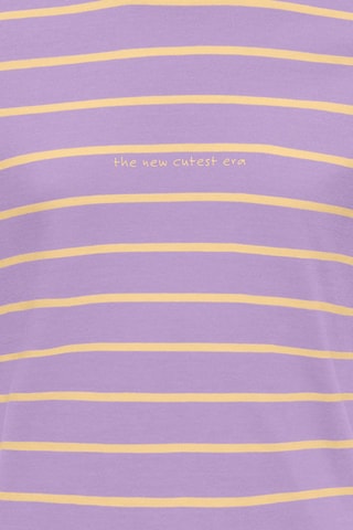 T-shirt regular en coton biologique  -  Mauve - Kids Only Girl