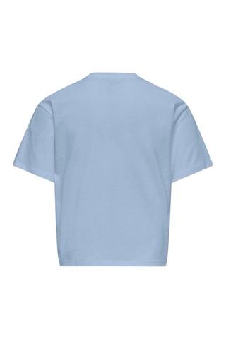 T-shirt regular en coton biologique  -  Ciel - Kids Only Girl