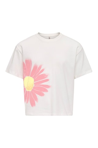 T-shirt regular en coton biologique  -  Rose - Kids Only Girl
