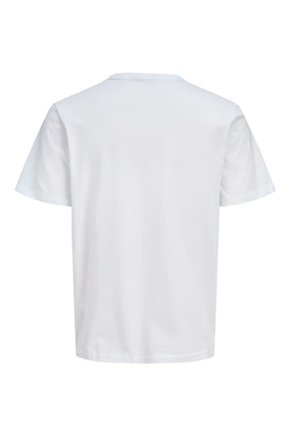T-shirt en coton biologique - Blanc - Jack & Jones