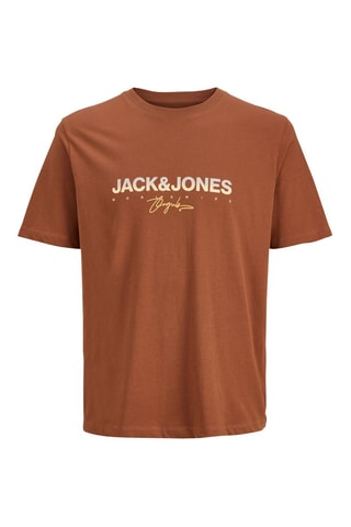 T-shirt regular  -  Marron - Jack&Jones