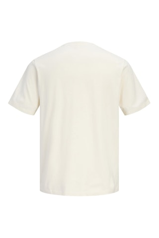 T-shirt regular en coton biologique  - Jack&Jones -  Blanc