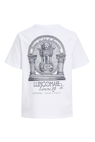 T-shirt loose  - Jack&Jones -  Blanc