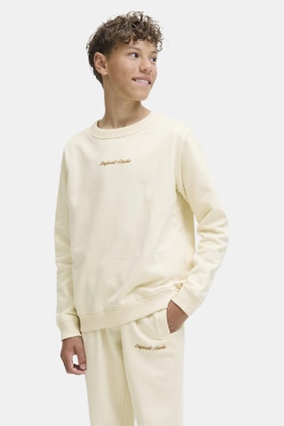 Sweat - Blanc - Jack&Jones Junior