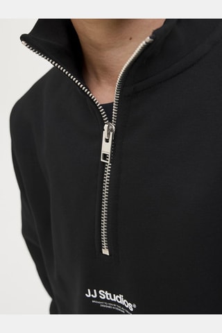 Sweat en coton biologique - Noir - Jack&Jones Junior